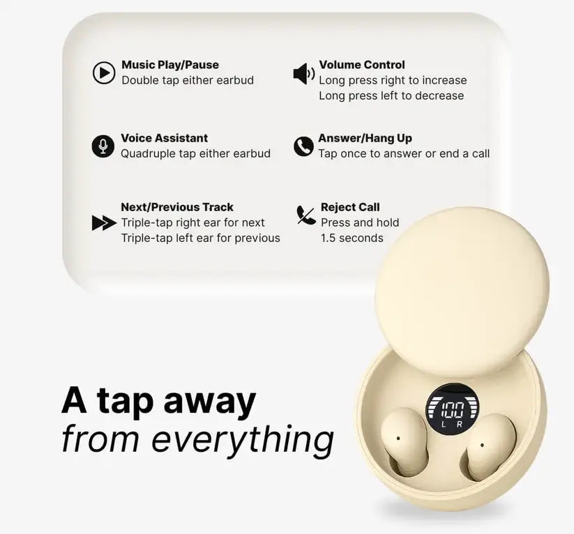 CloudBuds™ - Ultra-Light Earbuds