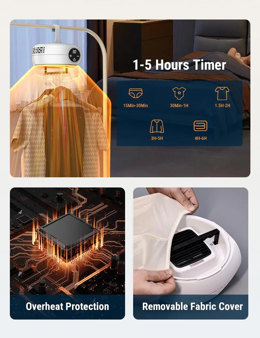 DRYFAST™ Portable Clothes Dryer