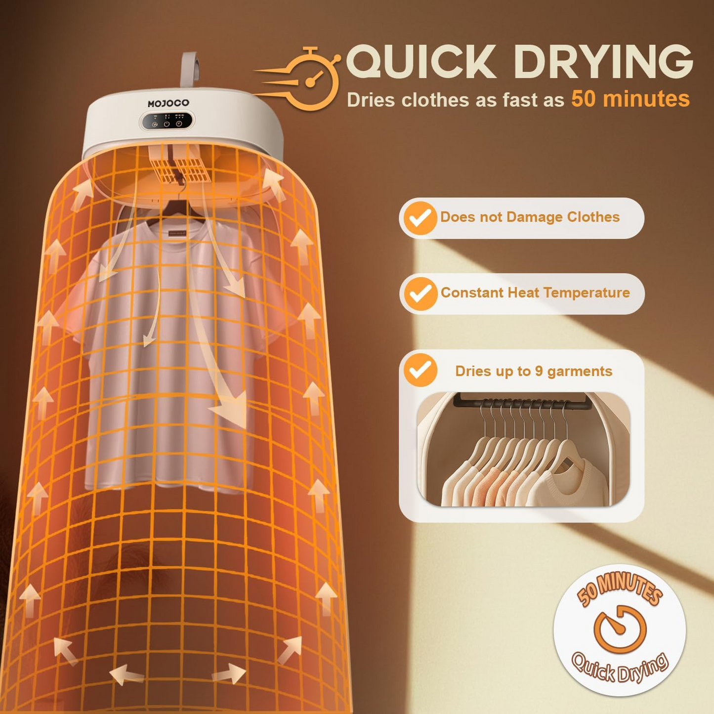 DRYFAST™ Portable Clothes Dryer