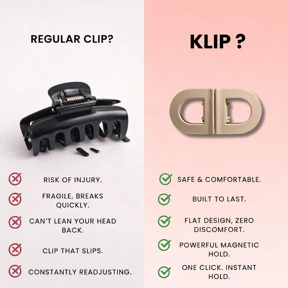 Klip - Magnetic Hair Clip